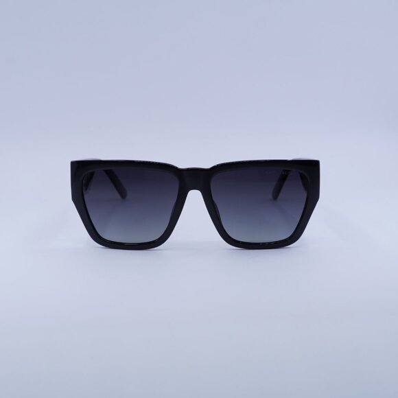 Marc Jacobs MARC 646/S 008A WJ Sunglasses Black Square Frame, Grey Lenses - Picture 2 of 10